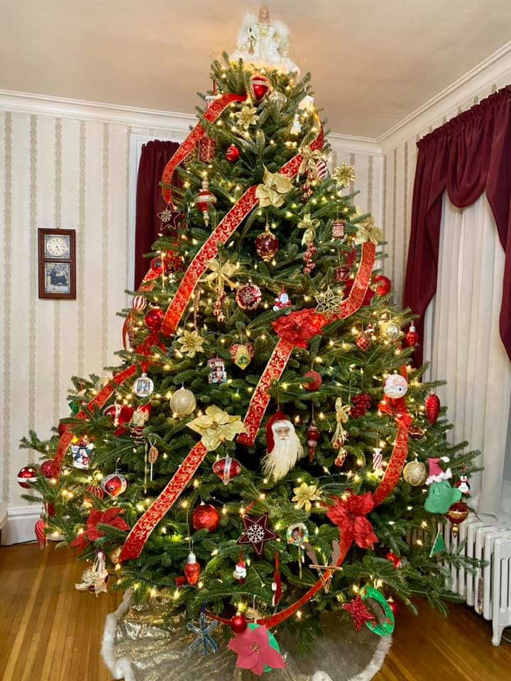 Theresa's decorated Christmas Tree